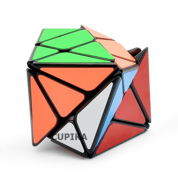 Rubik 3x3 Yj Yongjun Vajra Fisher Speed Magic Cube BLACKBASE