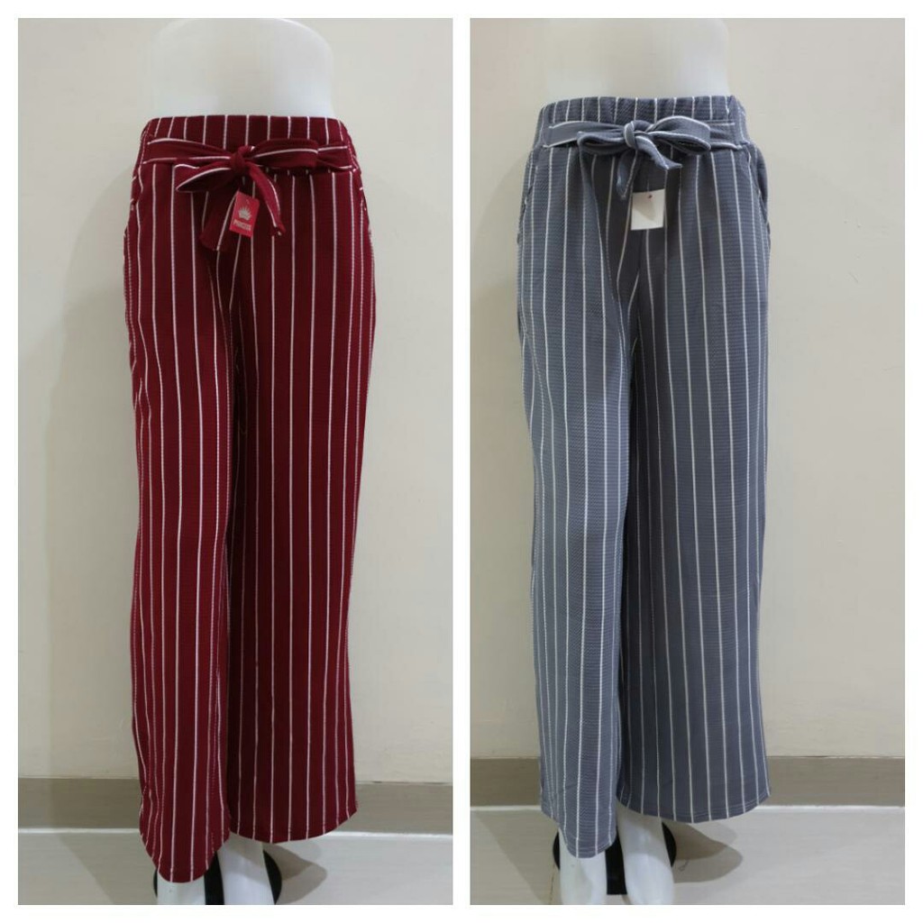 SB Collection Celana Panjang Dania Longpants Flanel Kulot Casual Jumbo Wanita