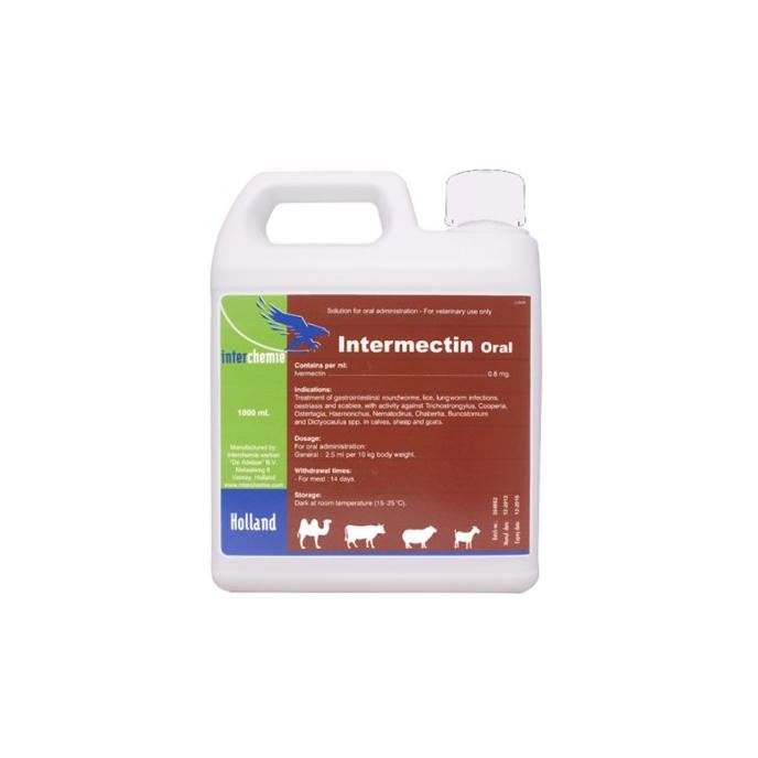 Intermectin Oral 1l-obat Cacing & Gatal Hewan Ternak