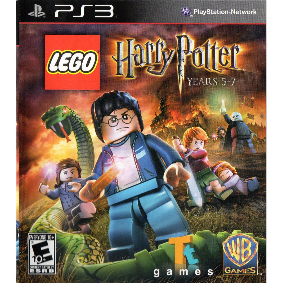 DVD Kaset Game PS3 CFW PKG Multiman HEN LEGO Harry Potter Years 5-7