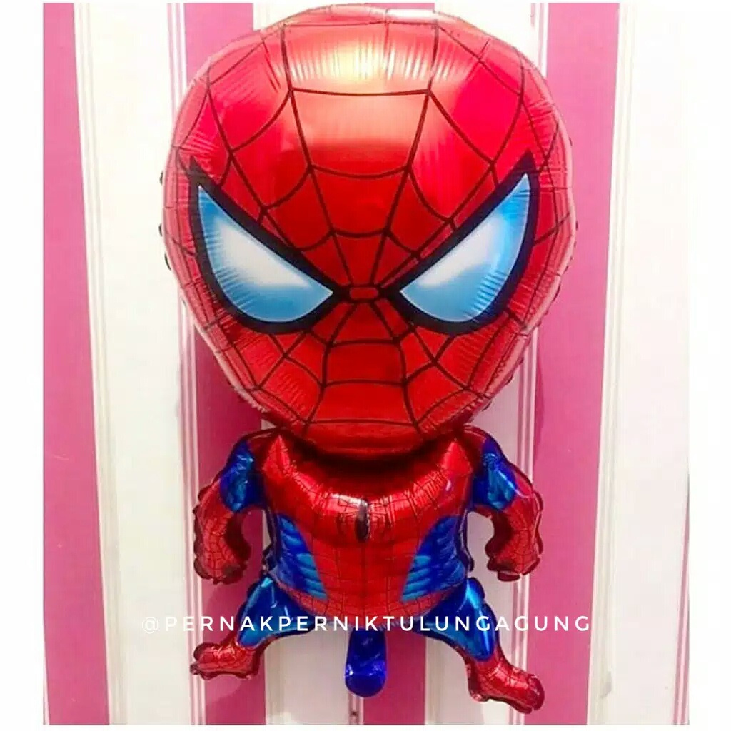 Balon Gas Karakter - Balon Foil Aneka Karakter Kartun - LOL, Superman, Ironman, Captain Amerika, Hul