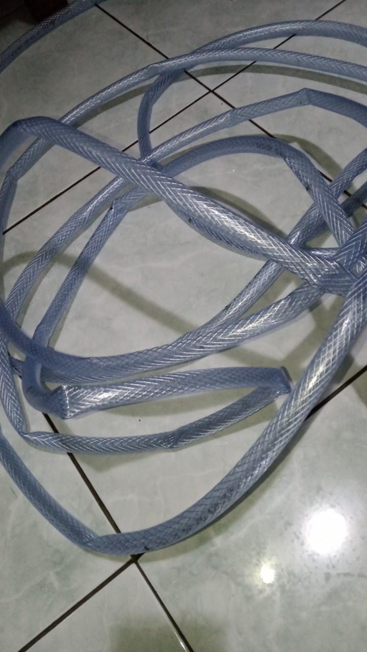 Selang Air 1/2 Permeter / Selang Air Taman / Transparan Hose / Selang Berbagai Inch / Gemuk