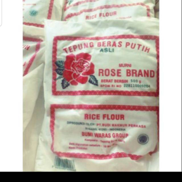 

Tepung Beras putih Rose Brand 500g