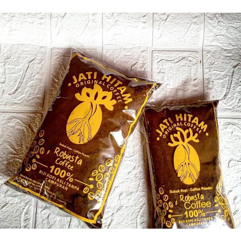

Kopi bubuk Ekonomi Jati Hitam