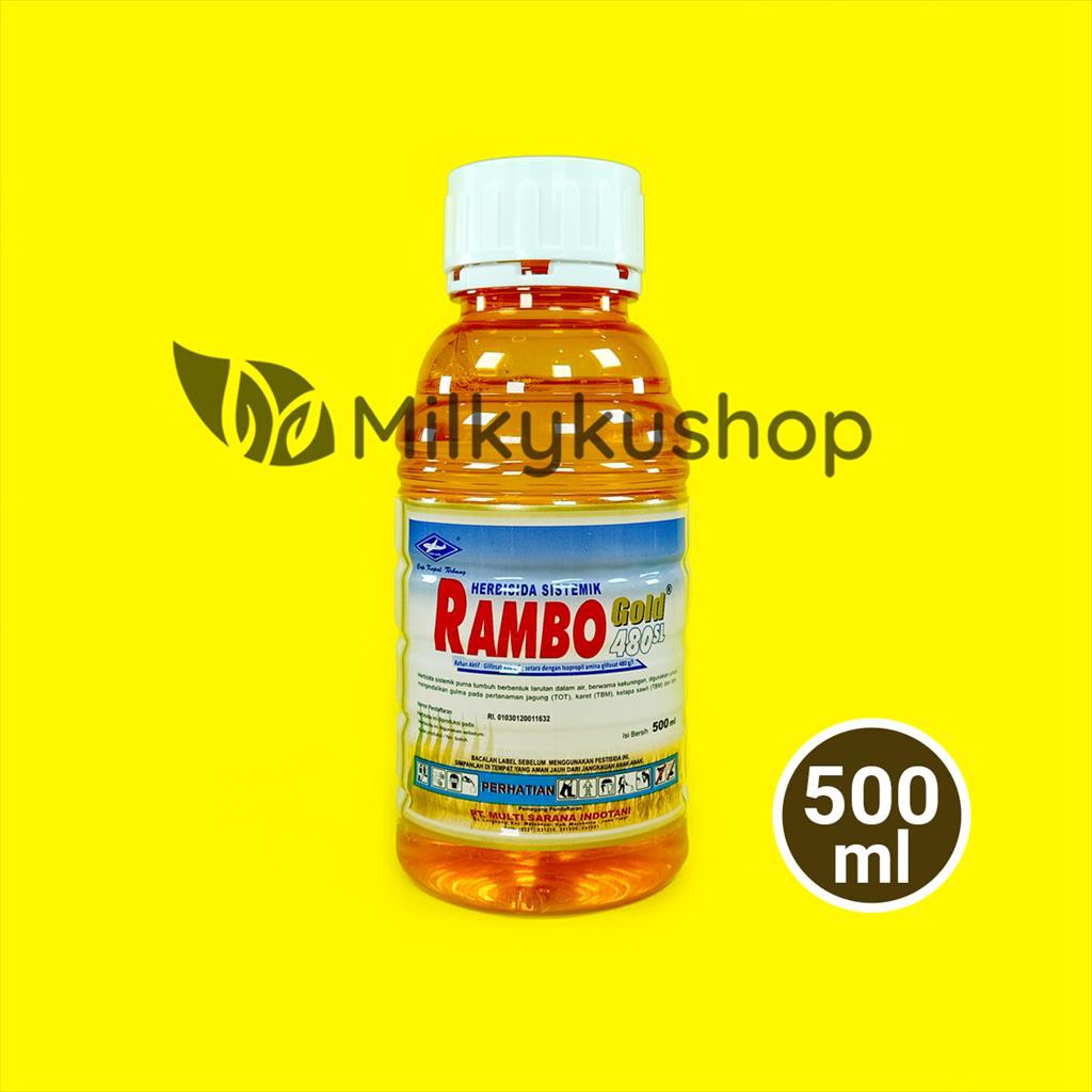 RAMBO GOLD 480 SL 500 ML HERBISIDA PEMBASMI RUMPUT GULMA