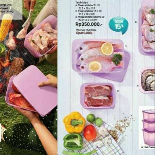 Freezermate set ungu