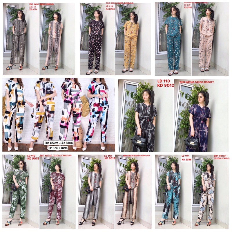 CP Homewear Katun Rayon Premium LD 110