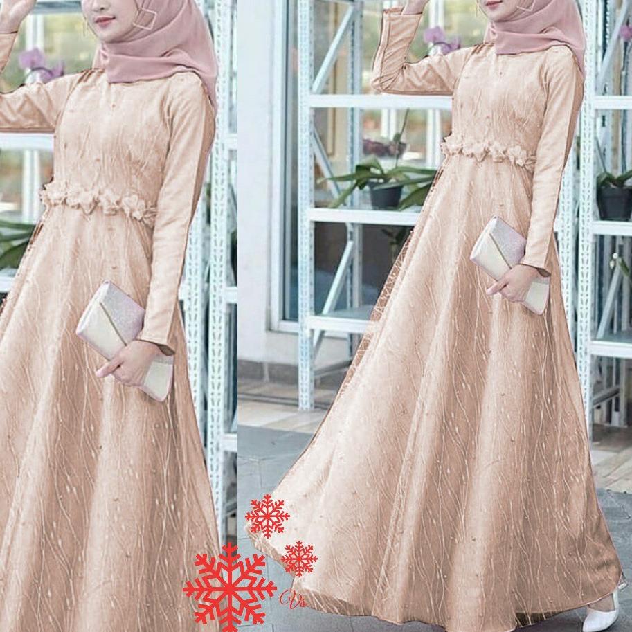 (REPETAN) MAXI ALOSIA MAXI 7 WARNA BRUKAT GLITTER MUTIARA MEWAH BEST SELLER
