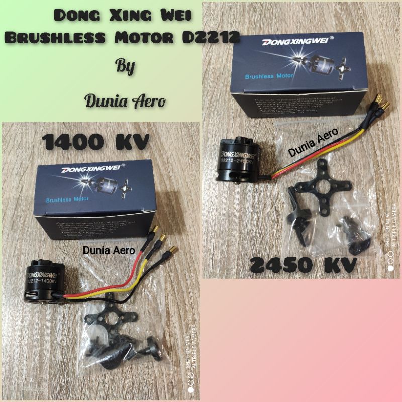 Dongxingwei DXW Brushless Motor D2212 1400 2450 KV