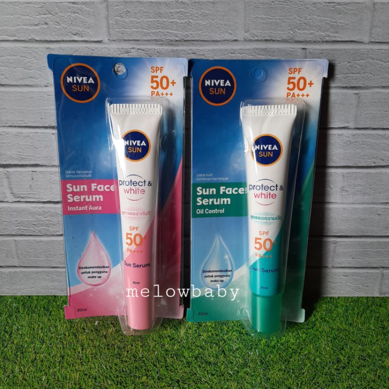 Jual Nivea Sun Face Protection Serum Spf 50 Pa Oil Control Instant Aura 30 Ml Shopee 5569