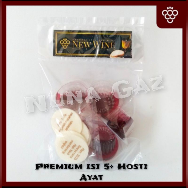 

Minuman Gerejawi Premium Isi 5+Hosti Ayat