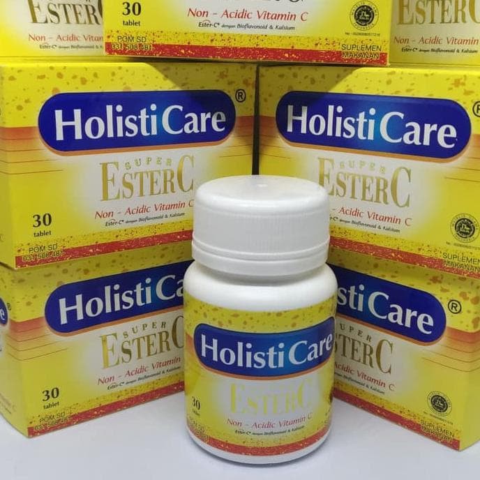 Jual ROYALHERBAL888 HOLISTICARE Ester C NonAcidic Vitamin C isi