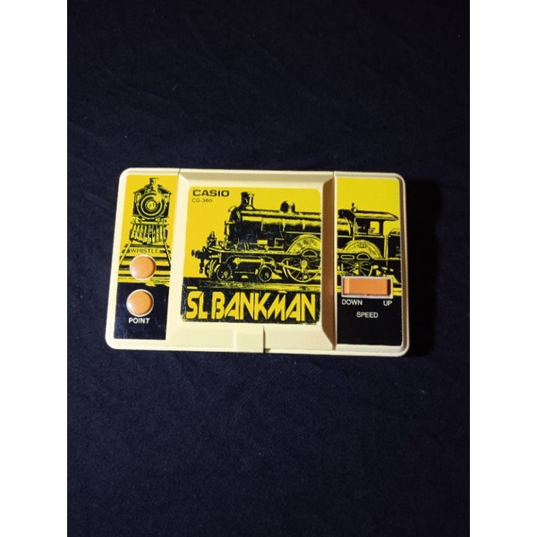 gimbot casio SL Bankman game kereta gameboy jadul