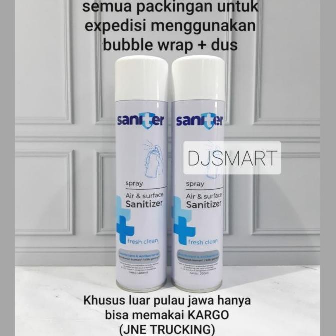 terlaris01 Saniter Spray / Saniter Disinfectant Spray / Air Sanitizer Spray