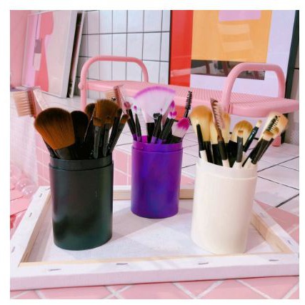 MoonLand 113 Brush MakeUp / Set Brush + Tabung Penyimpan / Set Kuas Make Up Set