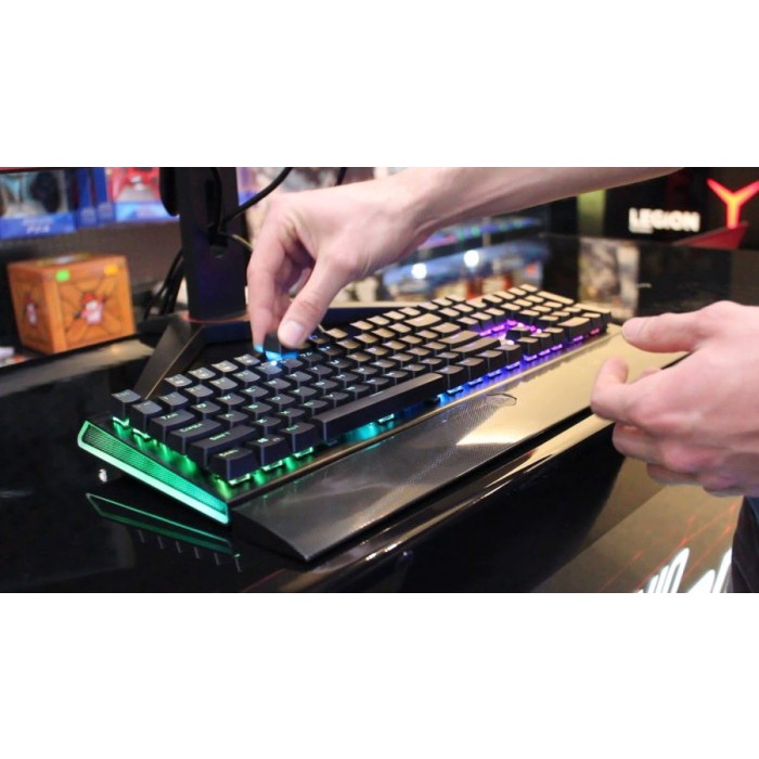 Keyboard Gaming Redragon Mechanical Palm Rest RGB Aryaman K569 RGB