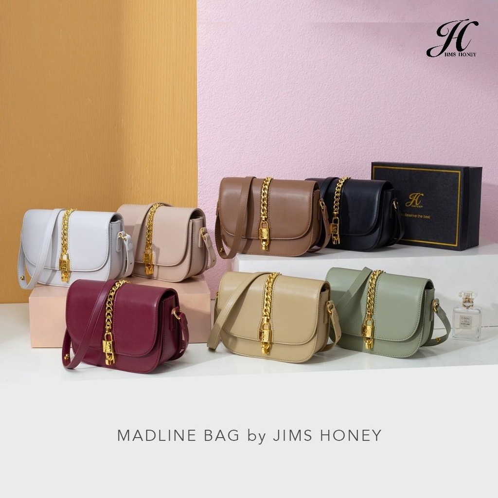 Jims Honey Madline Bag Tas Selempang Wanita Korea Fashion Import Sling Bag