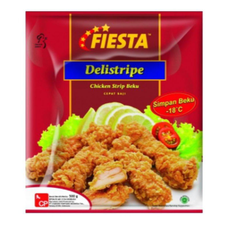 

Fiesta Delistripe Chicken 500gr