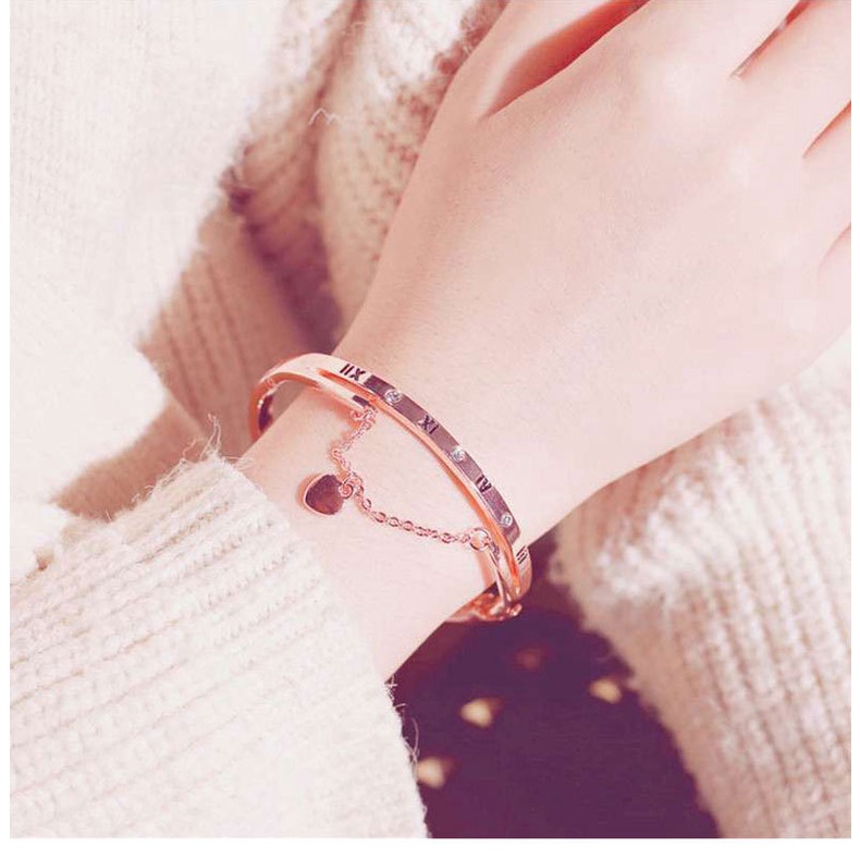 Gelang Tangan Titanium Energi Magnetic Om Mani Padme Hum Wanita Dalika