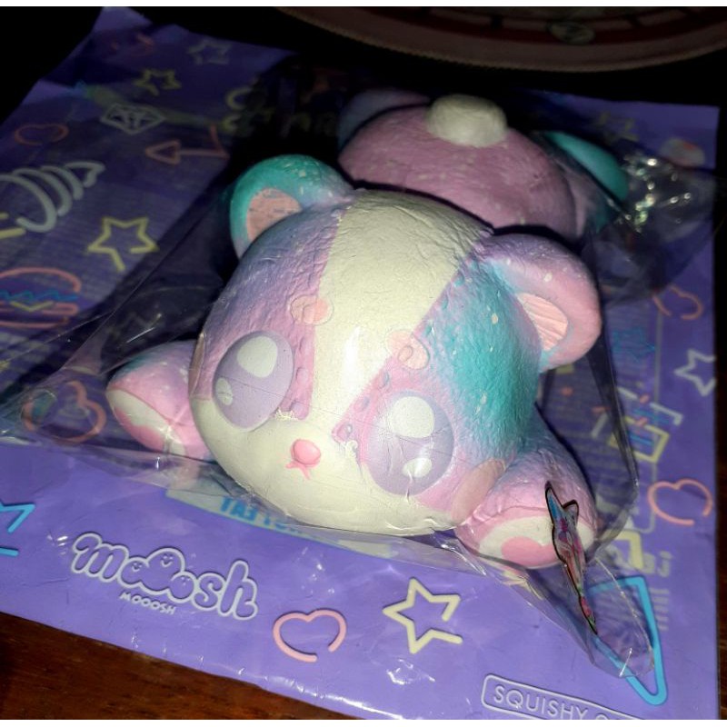 SQUISHY IBLOOM HARAJUKU BEAR COSMO LIMITED WARNA GALAXY