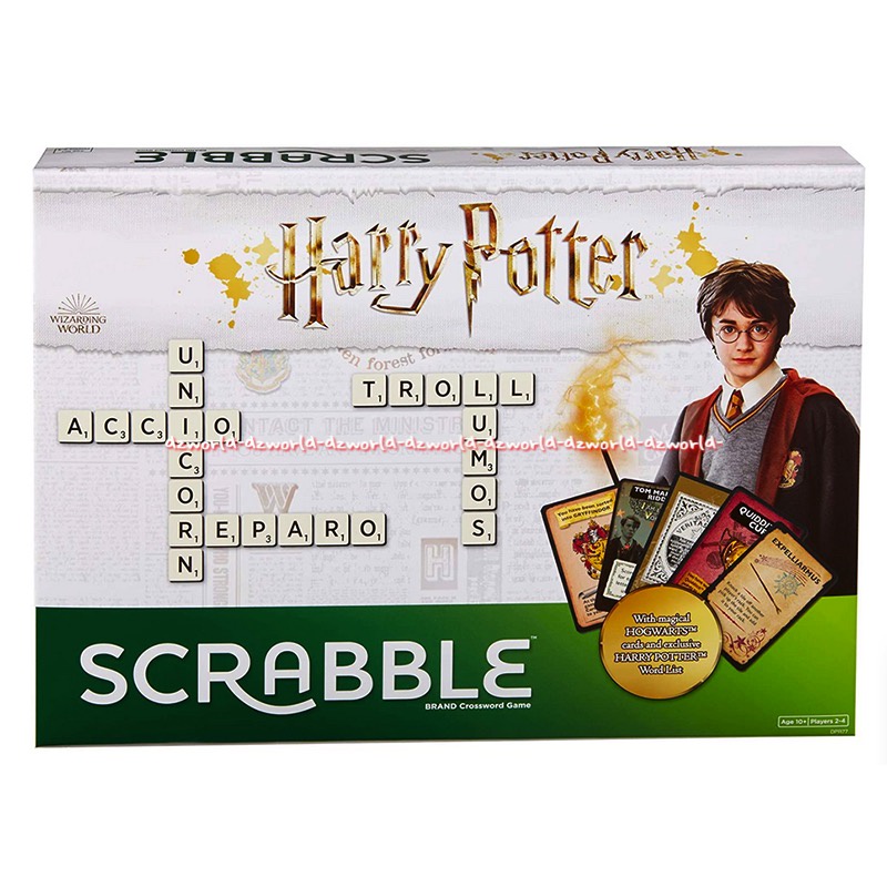 Harry Potter Scrabble Mainan Susun Huruf Kata Scrabble