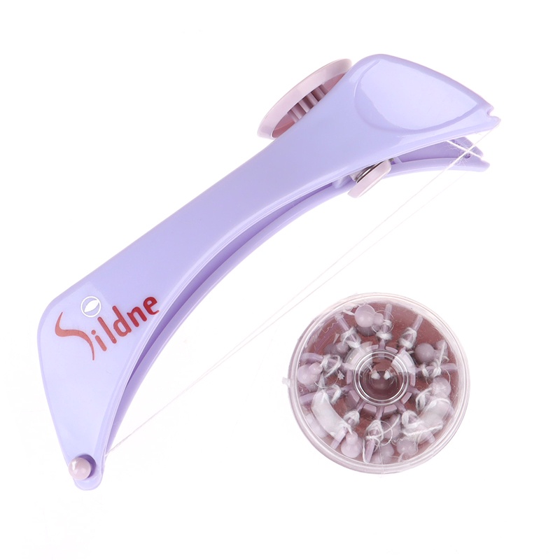 {LUCKID}Facial Hair Remover Hair Spring Threading Epilator lip eyebrows Smooth Removal