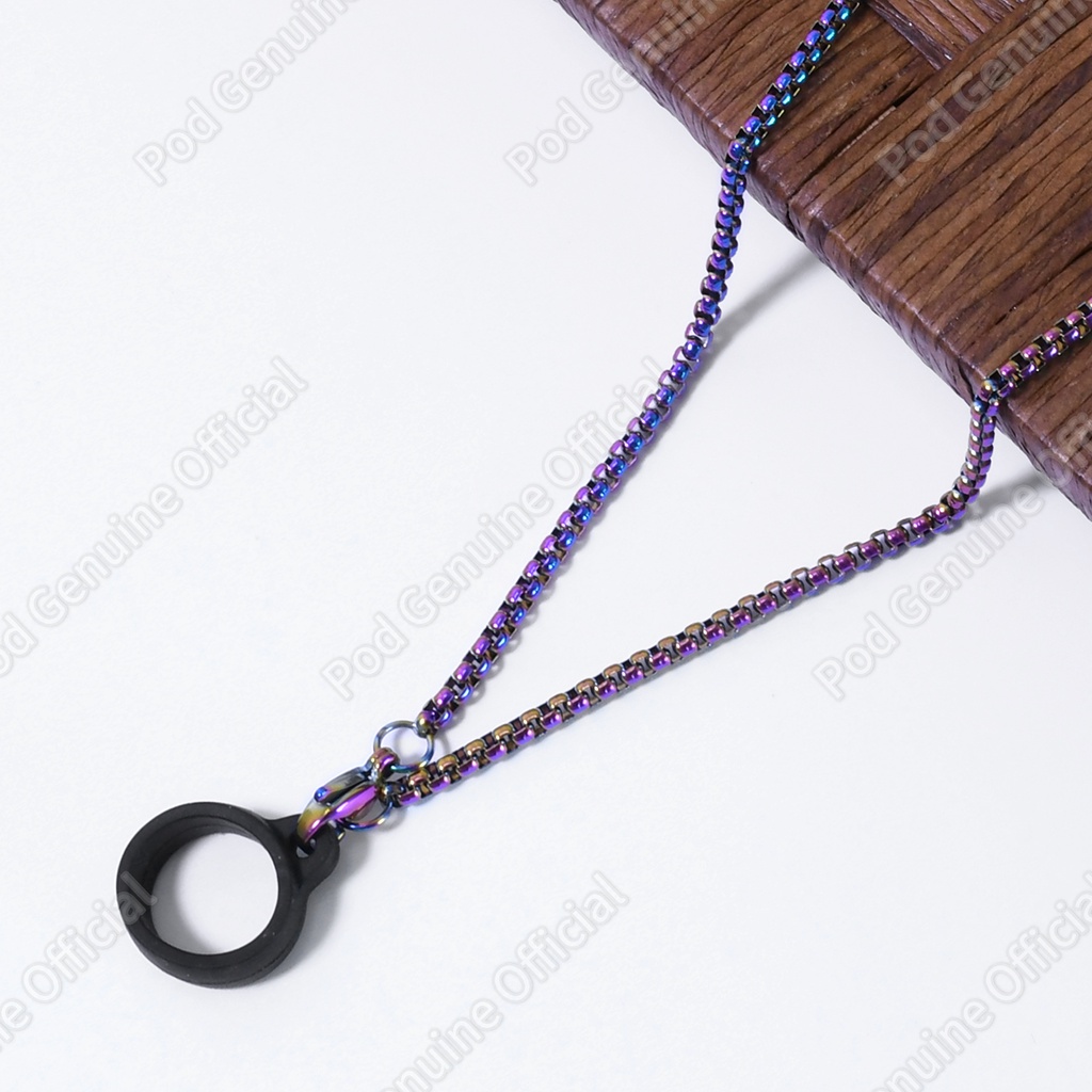 PREMIUM LANYARD Pods Device Ring and Lanyard Kalung YOOZ/ XOOU/ RELX/ VAPE /URSANANO/ Caliburn tali profesional Necklaces