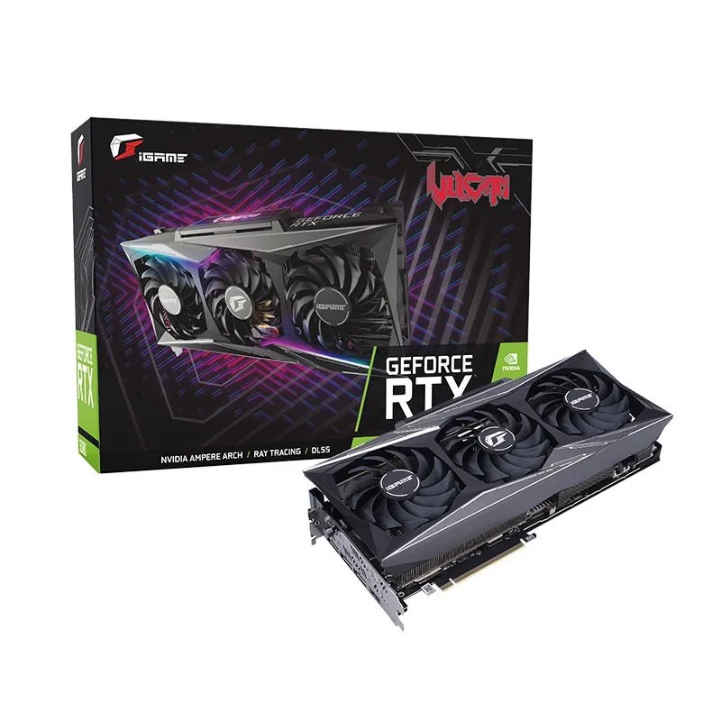 Colorful VGA iGame GeForce RTX 3080 Vulcan OC 12GB LHR-V GDDR6X