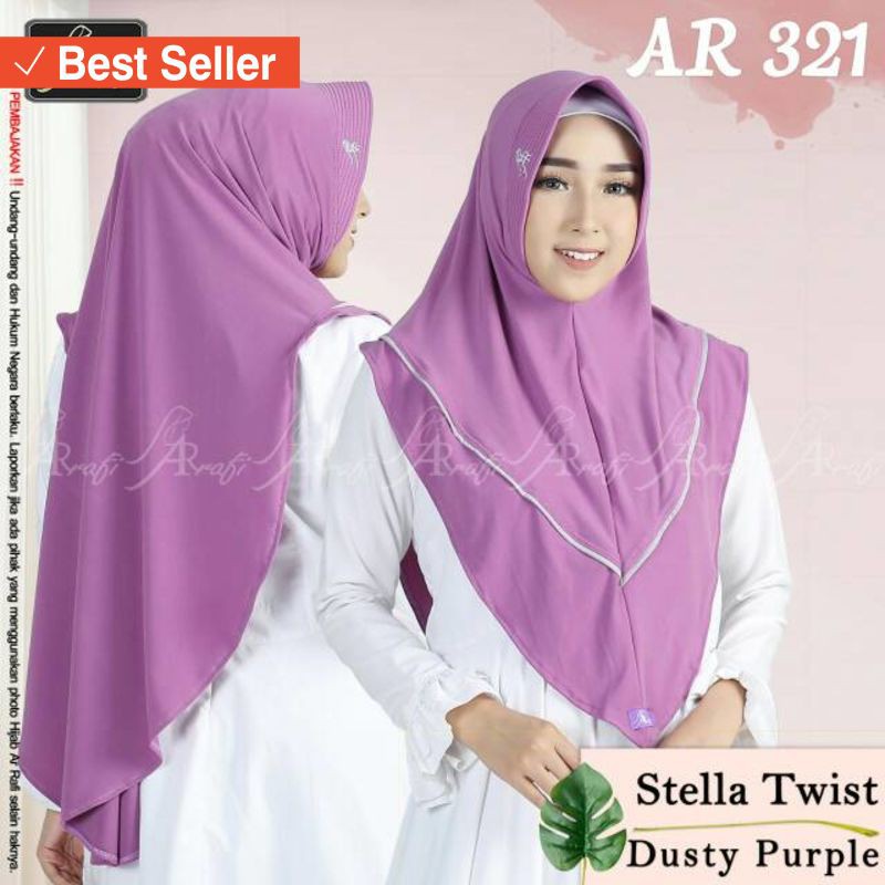 Hijab Viral Kekinian Model Trend Terbaru 2019 / cod l MAURA Instan AR 321 Ori by Arrafi hijab