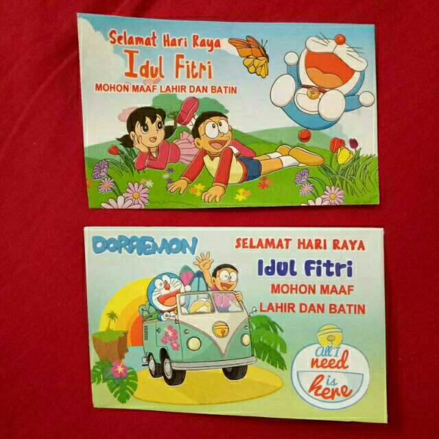 Amplop Angpao Ramadhan Ramadan Lebaran Selamat Hari Raya Idul Fitri Anak Karakter Doraemon Shopee Indonesia