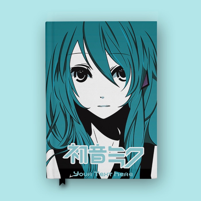 

Buku Catatan Notebook Hatsune Miku4 Vocaloid Custom Nama Diary Jurnal