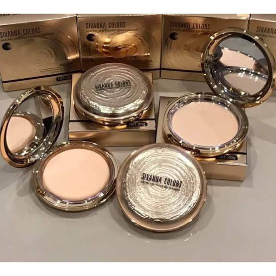 SIVANNA COLORS NATURAL AND DELICATE BEAUTY POWDER HF689/ULTRA FOUNDATION/KOSMETIK WAJAH/BEDAK WAJAH