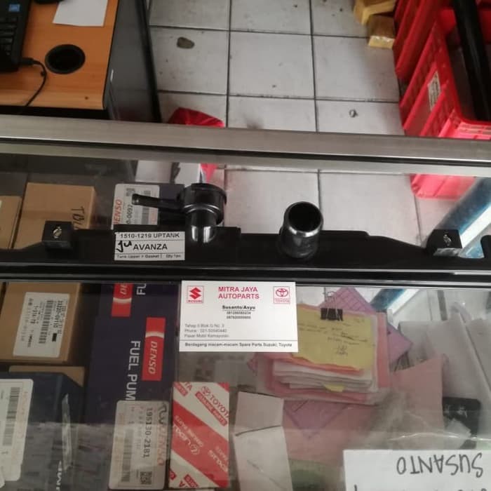Upper tank radiator Atas Avanza Xenia DENSO Best Seller PART 2312