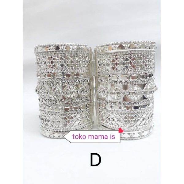 gelang penganten spasang motif panjang.