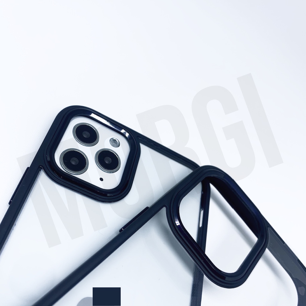 Soft Case iPhone Premium Quality Transparent Clear Hybrid 11 12 13 Pro Max Promax Camera Protection Casing Softcase