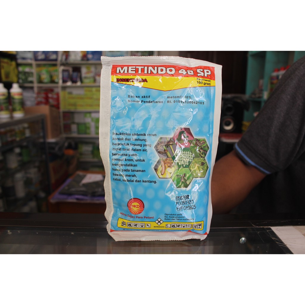 Obat Pertanian Pembunuh Serangga Insektisida METINDO 40SP