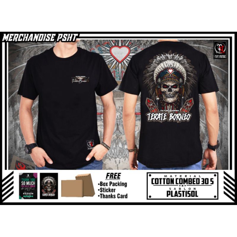 KAOS PSHT - KAOS KEREN PSHT KAOS BORNEO