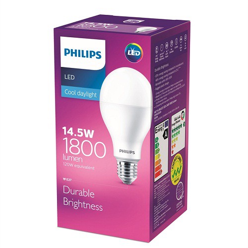 Philips Lampu LED Mycare 14W Putih Bohlam LED Bulb 14 Watt Cool Daylight