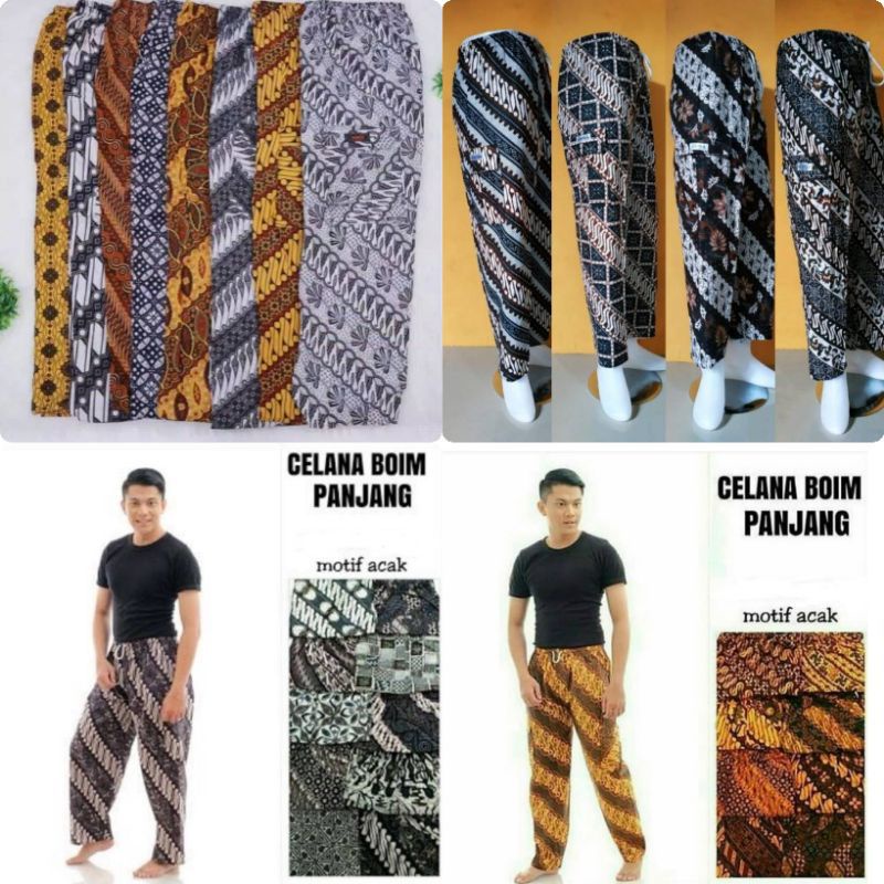 CELANA BOIM PANJANG CELANA BATIK PANJANG DEWASA