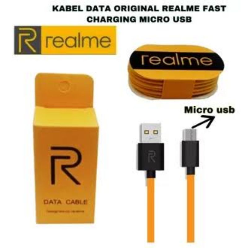 Kabel Data Realme micro usb / Kabel data realme type c