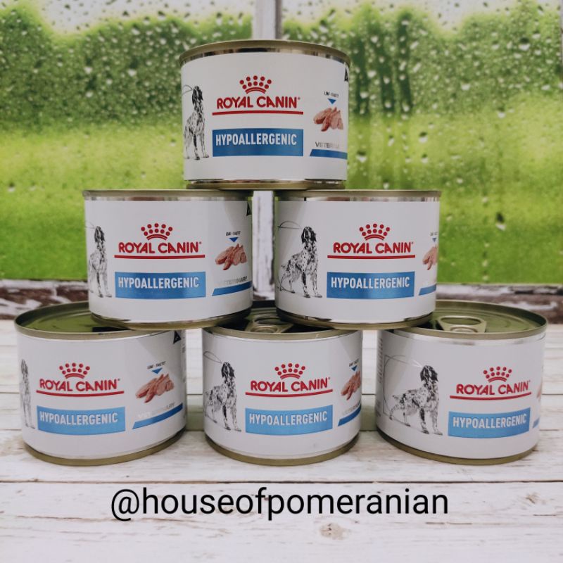 Royal Canin HYPOALLERGENIC kaleng 200gr makanan basah anjing wet dog food canned