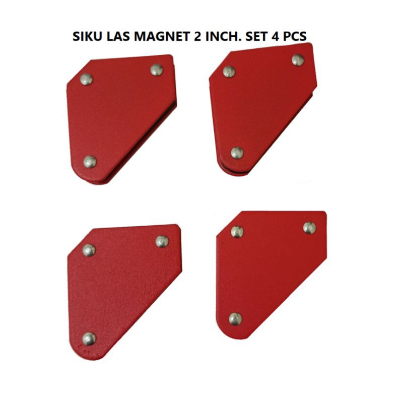 Siku Magnet Las 2&quot; 4 Pc Magnet Holder Welding Arrow Magnetic Siku Las 4 Pcs KDK