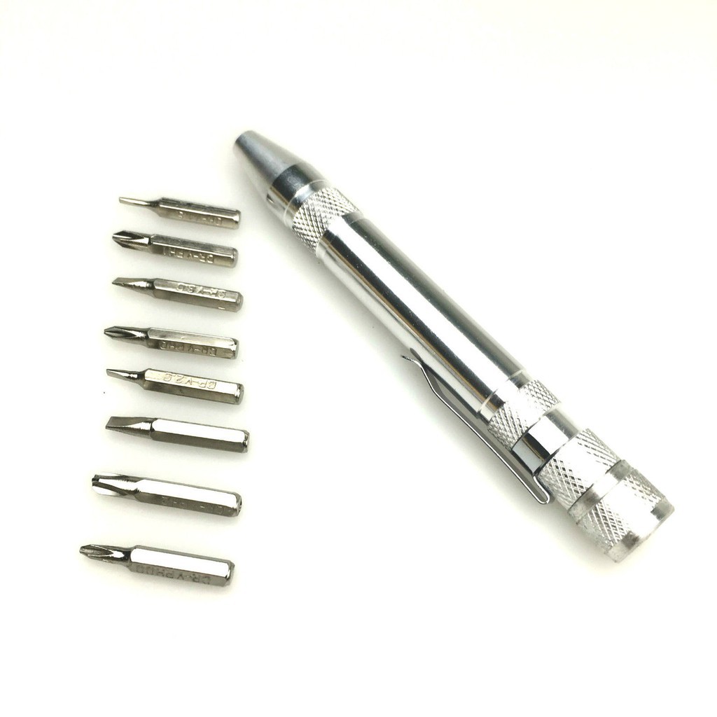 Hot Sale/8In1 Alat Perbaikan Elektrik Gadget Mini Pen Style Precision Screwdriver Set