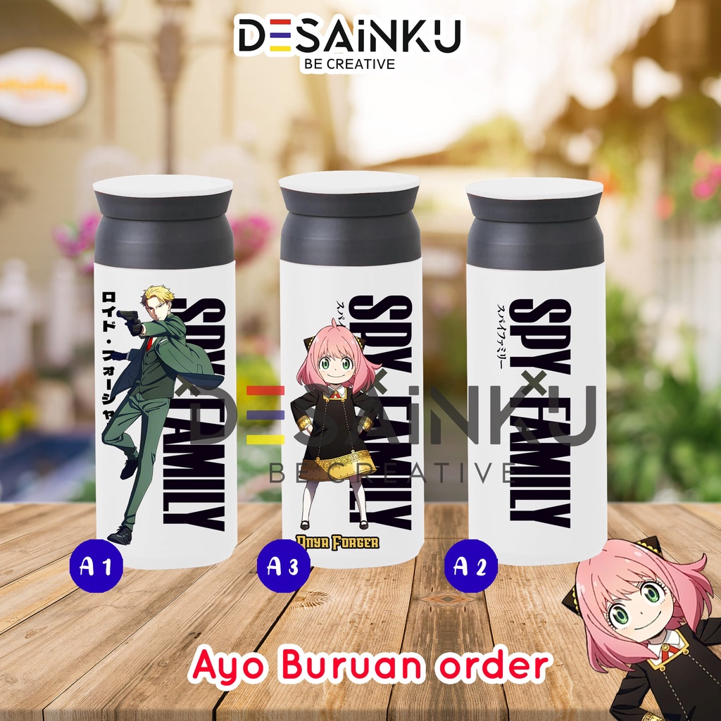 TUMBLER CUSTOM ANIME SPY X FAMILY TERBARU / TUMBLER CUSTOM