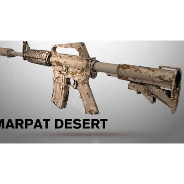 Modern.. Stiker Camo-Stiker Camo Loreng Dessert