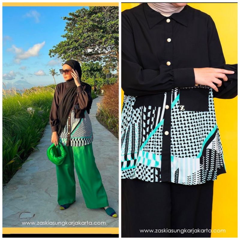 NOURA BLOUSE by ZASKIA SUNGKAR SIZE M