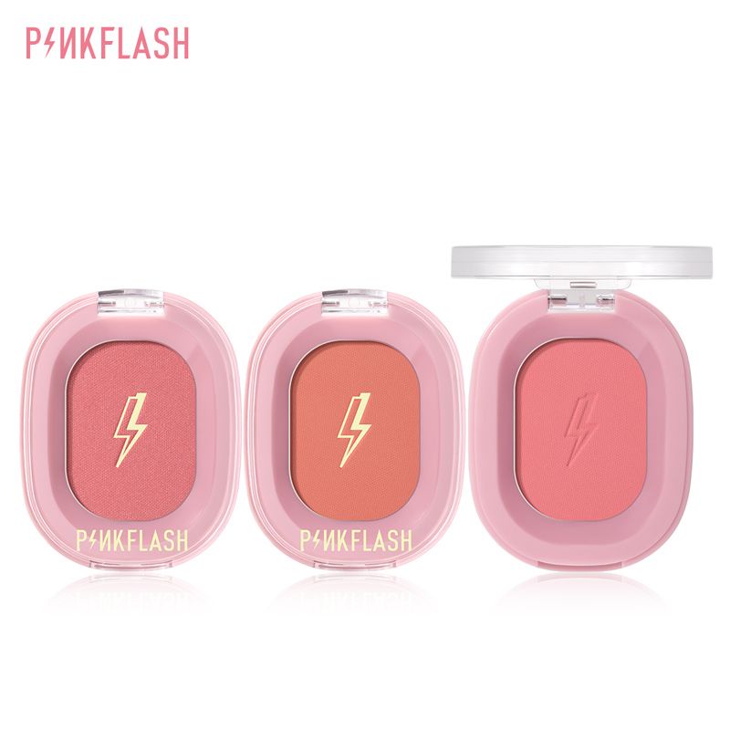 PINKFLASH Soft Pigment Blush On / OhMyHoney Blush Soft Powder Naturally Pigmened