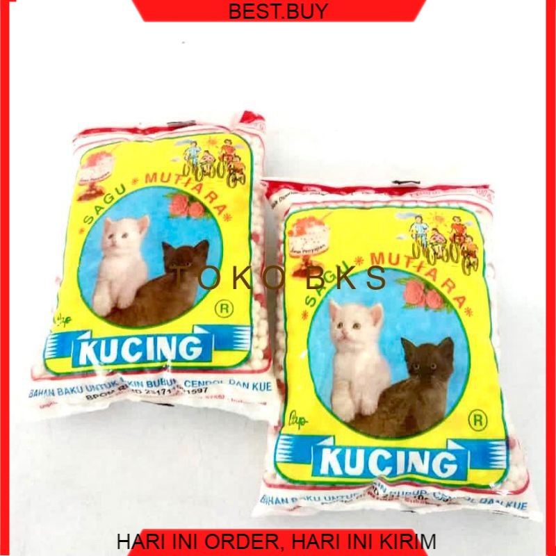 

Sagu mutiara cap kucing 100gr