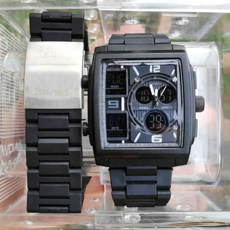 JAM TANGAN SKMEI 1274 TERLARIS PILIHAN WARNA FAVORIT KESUKAAN JAM TANGAN SKMEI TERLARIS DUALTIME ANTI AIR OUTDOOR