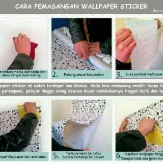  Wallpaper  sticker  dinding ruangan tamu kamar termurah 